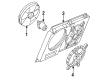 1991 Chevy Corvette Cooling Fan Bracket Diagram - 22074984