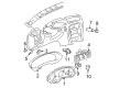 2003 Oldsmobile Alero A/C Switch Diagram - 9376423