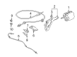 Cadillac DeVille Throttle Cable Diagram - 25731924