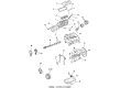 1986 Oldsmobile Calais Crankshaft Pulley Diagram - 25525963