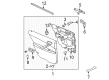 Pontiac G6 Body Mount Hole Plug Diagram - 25852071