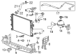 2020 Buick Regal TourX Radiator Diagram - 84208066