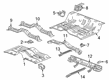 2024 GMC Sierra 2500 HD Floor Pan Diagram - 84362531