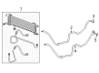 2004 Cadillac SRX Oil Cooler Hose Diagram - 19129780