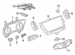 2023 Cadillac XT6 Wiper Switch Diagram - 85150597