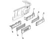 1985 Buick Skyhawk Tail Light Diagram - 5973643