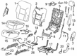 2022 GMC Acadia Seat Cushion Pad Diagram - 84682923