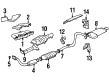 Buick Skylark Catalytic Converter Diagram - 25130526