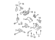 Buick Rendezvous Shift Linkage Boot Diagram - 89041691