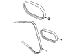 Chevy Tracker Drive Belt Diagram - 30016434