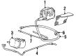 Cadillac Throttle Cable Diagram - 25727039