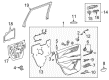 2016 Chevy Silverado 3500 HD Window Motor Diagram - 22921498