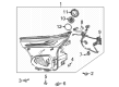 Chevy Trailblazer Headlight Diagram - 42756121