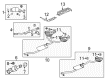 2017 GMC Acadia Limited Catalytic Converter Gasket Diagram - 25776344