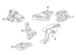 Chevy Trax Engine Mount Diagram - 95383823