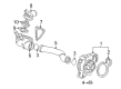 Saturn LS1 Thermostat Housing Diagram - 90537819