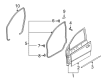 Pontiac Window Regulator Diagram - 95015329