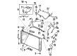 Pontiac Trans Sport Radiator Hose Diagram - 10433812