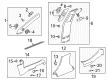 2014 Chevy Malibu Door Moldings Diagram - 23247244