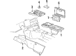 1991 Chevy Corvette Center Console Diagram - 10175510