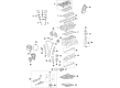 2010 Chevy Malibu Crankshaft Thrust Washer Set Diagram - 12643668