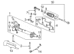 2015 Buick LaCrosse Tie Rod Diagram - 13271996