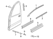 1999 Pontiac Grand Am Door Moldings Diagram - 12365268