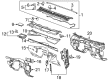 2018 GMC Sierra 1500 Dash Panels Diagram - 84440495