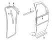 2022 GMC Savana 2500 Door Seal Diagram - 25867740