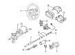 Cadillac CTS Steering Column Cover Diagram - 88967189