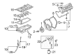 2008 Cadillac DTS Dipstick Tube Diagram - 12594318