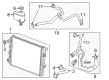 2016 Chevy Silverado 3500 HD Cooling Hose Diagram - 23428266