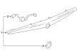 2007 Cadillac XLR Emblem Diagram - 10334204