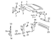 GMC C2500 Door Handle Diagram - 15023785