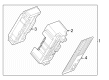 2023 Cadillac LYRIQ Fuse Box Diagram - 86821699