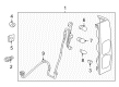 2010 Hummer H3T Tail Light Diagram - 94734360