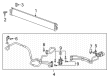 2023 GMC Yukon XL Transmission Oil Cooler Hose Diagram - 85529071