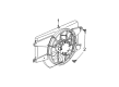 Saturn Fan Shroud Diagram - 22722065