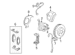 2000 Cadillac DeVille Brake Line Diagram - 19366748