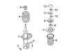 2004 Chevy Aveo Strut Bearing Diagram - 96535010