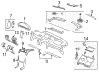 2011 Chevy Caprice Dash Panel Vent Portion Covers Diagram - 92204544