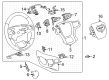 2023 GMC Yukon Steering Wheel Diagram - 85594346