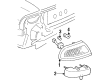 Buick LeSabre Back Up Light Diagram - 19169006