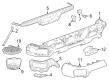 2023 GMC Sierra 1500 Bumper Diagram - 84874269