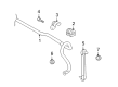 2007 Chevy Aveo Sway Bar Bushing Diagram - 96870462