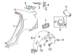 2019 Chevy Sonic Fuel Filler Housing Diagram - 95024127