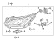 Chevy Bolt EV Headlight Diagram - 42557413