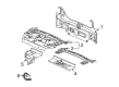 Saturn Ion Floor Pan Diagram - 15210182