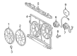 2009 Pontiac Vibe Fan Shroud Diagram - 88975775