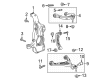 2022 GMC Hummer EV Pickup Control Arm Diagram - 85571708